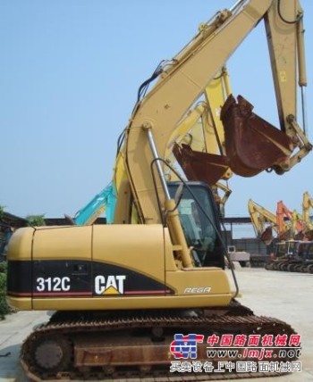 二手卡特CAT312C挖掘机-进口原装八成新-13.8万