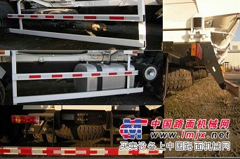 重汽豪沃混凝土搅拌车多方位图