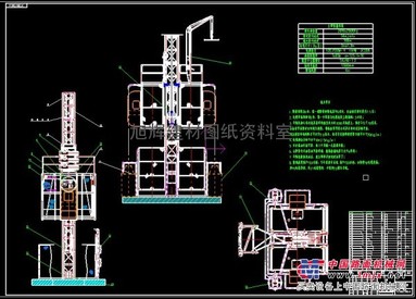 SCD200/200型施工升降机图纸资料