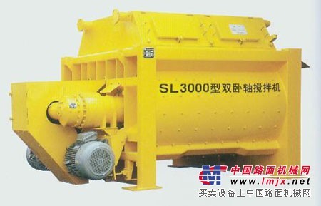 供應SL型係列強製式混凝土攪拌機