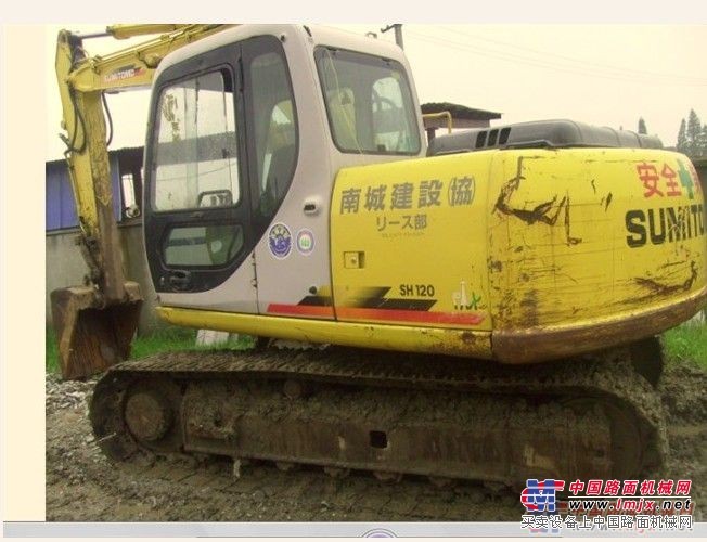 供应住友SH120二手挖掘机、旧挖掘机