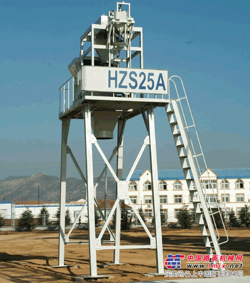 供应HZS25A型混凝土搅拌站