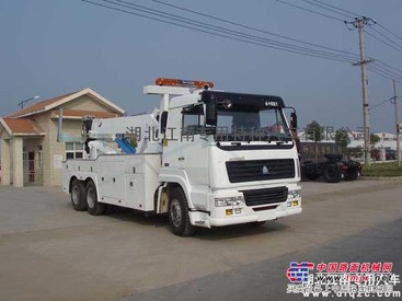 斯太尔后双桥拖吊分离型道路清障车