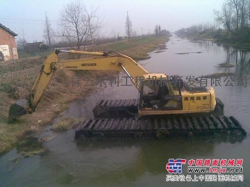 湖北荆州出租水路两栖挖掘机