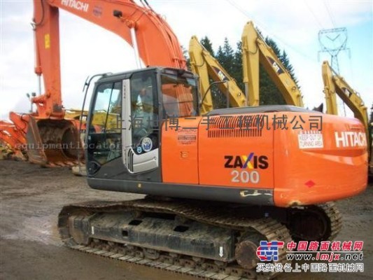 供应新款二手日立ZX200-3进口挖掘机上海世博二手挖掘机