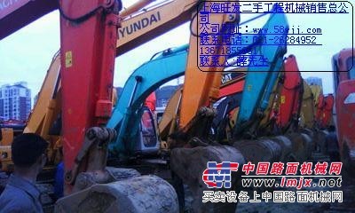 看世博，買挖機就來上海旺發二手工程機械大市場