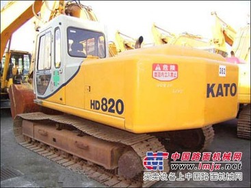二手加藤HD820挖掘机/八成新18.5万/低价转让
