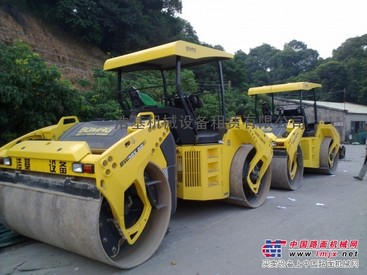 出租宝马203AD双钢轮压路机