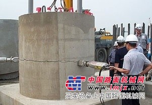 液压静态混凝土桩头岩石拆除设备