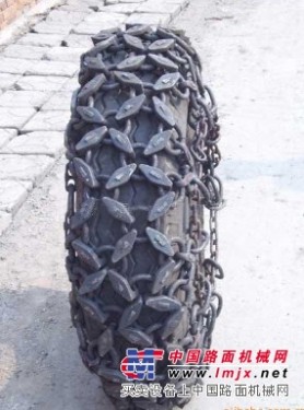 供应钢厂专用轮胎保护链，加密型轮胎保护链