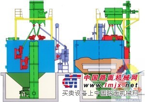 供應青島拋丸機【青鑄工業】轉台式拋丸清理機