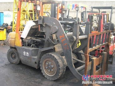 供应日照市二手柴油叉车 二手仓储设备 合力叉车