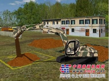 供应挖掘机模拟设备