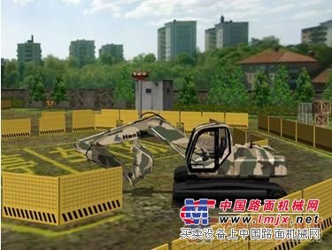 供应挖掘机模拟设备