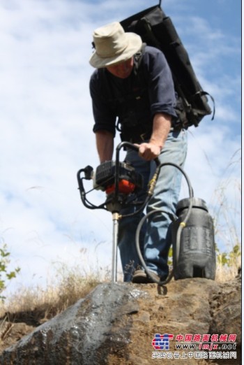 美国绍尔单人背包式便携浅层取样岩芯钻机
