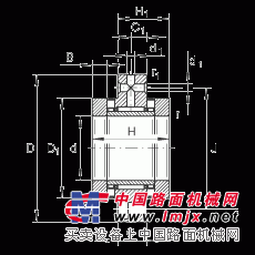 滚针/推力圆柱滚子轴承 ZARF70160-TV, 双列，用于丝杠安装