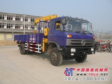 供应东风单桥随车起重运输车