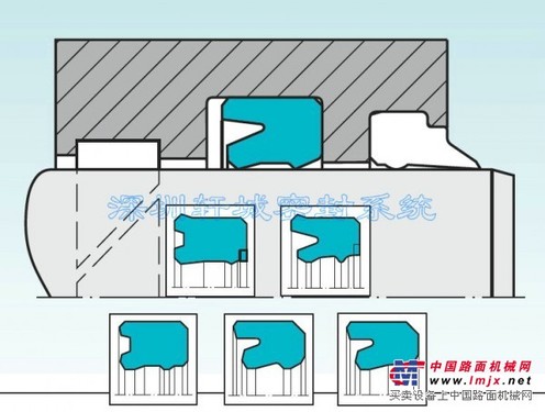 供应特瑞堡U形圈 RU3 系列