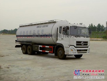 供应东风天龙后双桥粉粒物料运输车