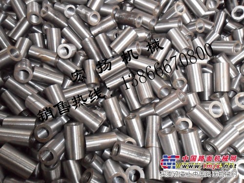 专业生产各种规格钢筋连接套筒及钢筋直螺纹滚丝机。