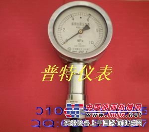 泵压表、KBY泵压表、抗震耐震泵压表、充油泵压表