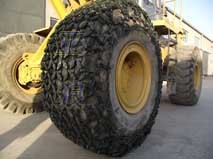 铲车轮胎保护链，矿山车轮胎保护链，机械轮胎保护链