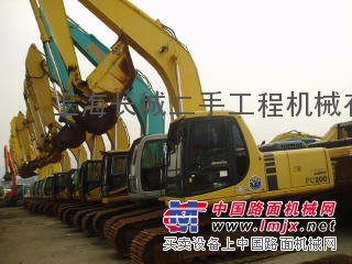 供應:二手挖掘機--上海長城二手挖機市場