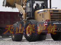 工程车轮胎保护链 矿山车防护链 铲车防滑链