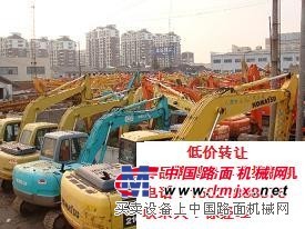 上海的二手挖掘机市场/腾飞二手机械城