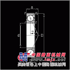 主軸軸承 B7218-E-T-P4S, 調節，成對或單元安裝，接觸角 α = 25°，限製公差