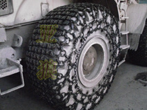礦山機車輪胎保護鏈，工程機車輪胎保護鏈，采石場專用輪胎保護鏈