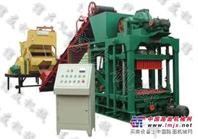 免烧砖机QTJ225_河南免烧砖机_免烧砖机价格_小型免烧砖