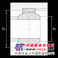关节轴承 GE10-FO, 根据 DIN ISO 12 240-1 标准，需维护