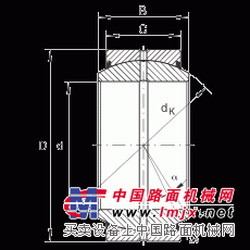 INA 关节轴承 GE90-DO-2RS, 根据 DIN ISO 12 240-1 标准, 需维护,两侧唇密封