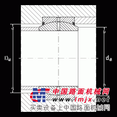 INA 关节轴承 GE90-DO-2RS, 根据 DIN ISO 12 240-1 标准, 需维护,两侧唇密封