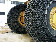 供应ZL50装载机轮胎保护链 铲车保护链