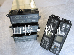 小松PC200-7原装空调控制面板，风扇叶子，风圈，小松配件