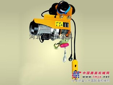 供应供应1吨微型电动葫芦厂家河北东起吊索具