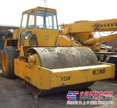 转让二手徐工18-21铁三轮压路机低价卖10万元