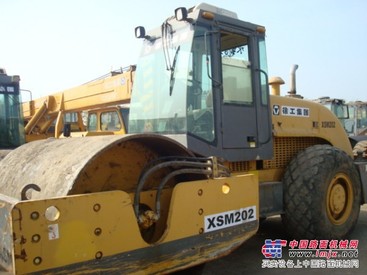 转让二手徐工12t双钢轮压路机/二手徐工震动压路机