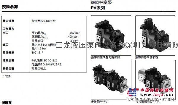 中国代理 PARKER泵胆