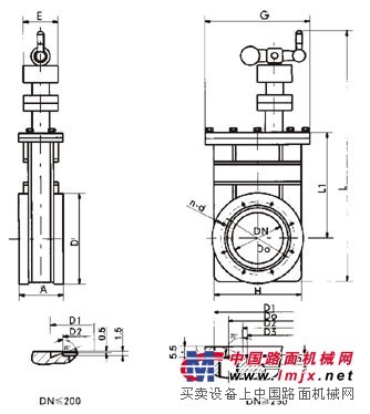 供应超高真空插板阀
