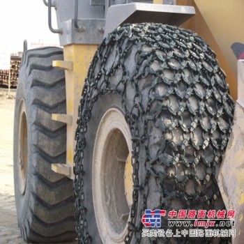 机械行业铲车轮胎保护链-铸造轮胎保护链配件