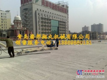 路面抛丸机青岛混凝土路面抛丸机潘邦铸机