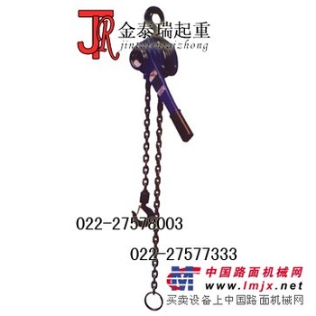 供应HSH型手扳葫芦参数 金泰瑞手扳葫芦生产厂家