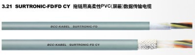 拖链用高柔性PVC(屏蔽)数据传输电缆