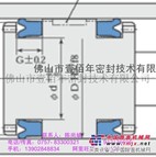 日本阪上 GLY 孔轴两用气封