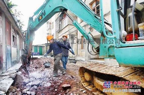 出租上海卢湾区镐头机出租混凝土破碎 房屋拆迁