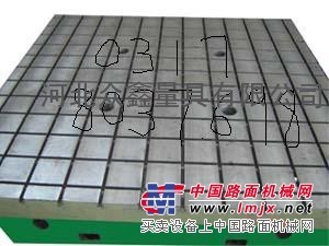 供应铸铁平板  铸铁平板厂家铸造加工直销  检验平板