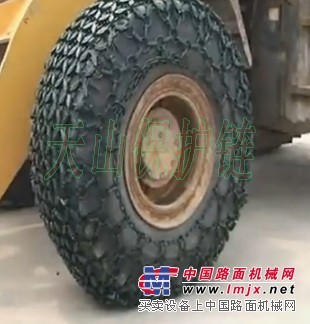【新升級輪胎保護鏈】加倍厚度超耐磨裝載機防滑鏈